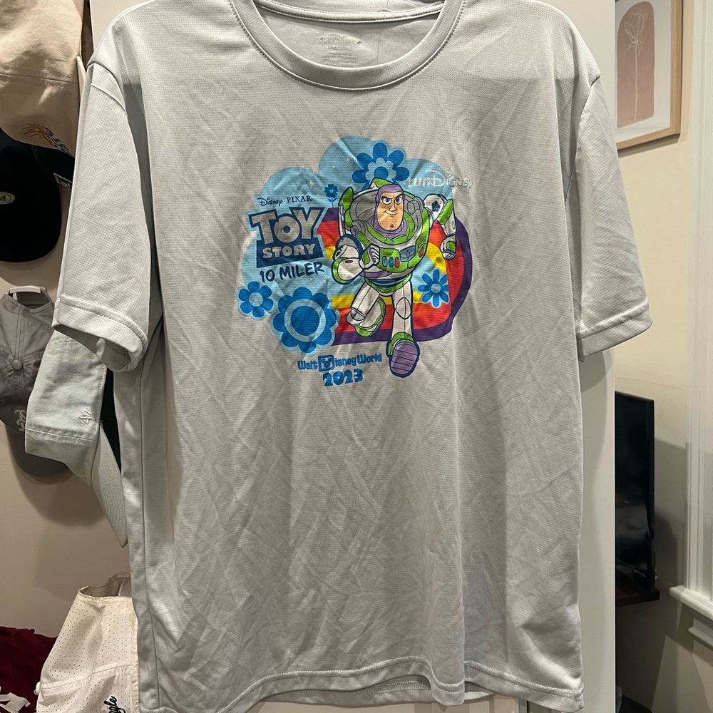 Disney 10-Miler Toy Story workout shirt